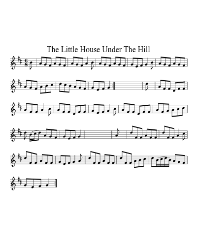 The Little House Under the Hill (Version 2)