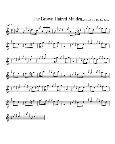 The Brown Haired Maiden