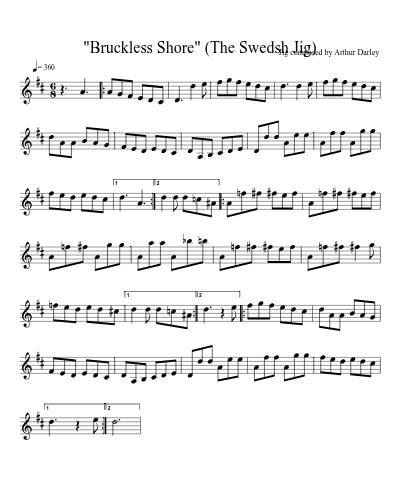 "Bruckless Shore" (The Swedsh Jig)