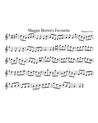 Maggie Brown's Favourite (Version 4) preview