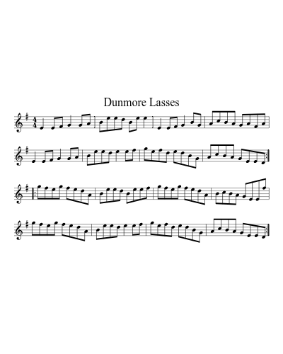 Dunmore Lasses preview