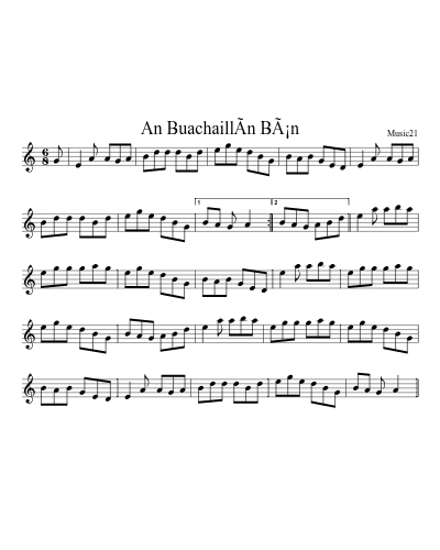 An BuachaillÃ­n BÃ¡n preview