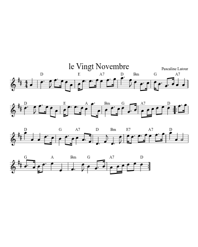 le Vingt Novembre preview