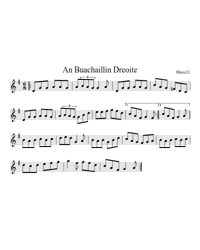 An Buachaillin Dreoite preview