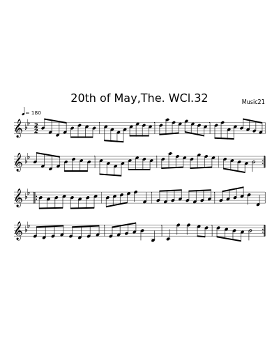 20th of May,The. WCl.32 (Version 3)