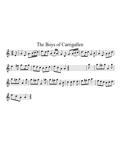 The Boys of Carrigallen