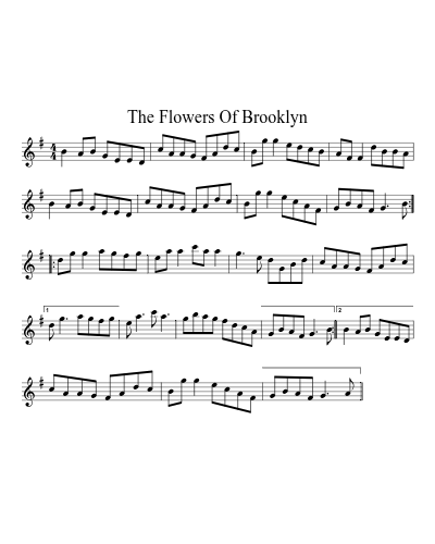 The Flowers Of Brooklyn