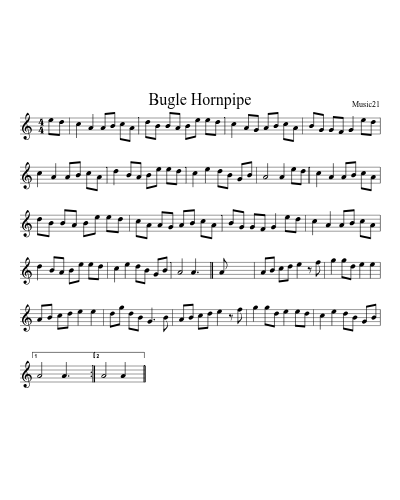 Bugle Hornpipe