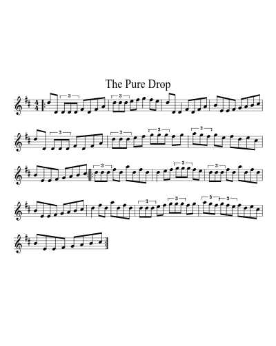 The pure drop (Version 3) preview