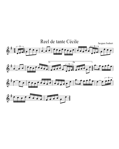 Reel de tante CÃ©cile