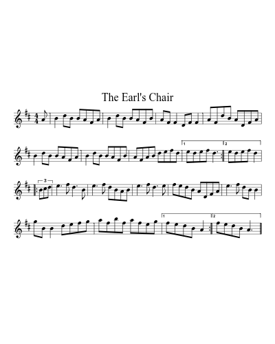 The Earl's Chair (Version 3)