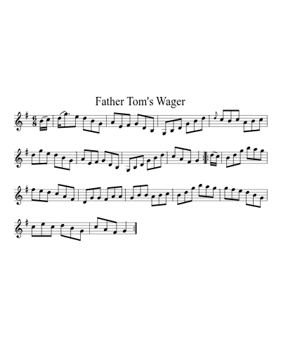 Father Tom's Wager (Version 4) preview