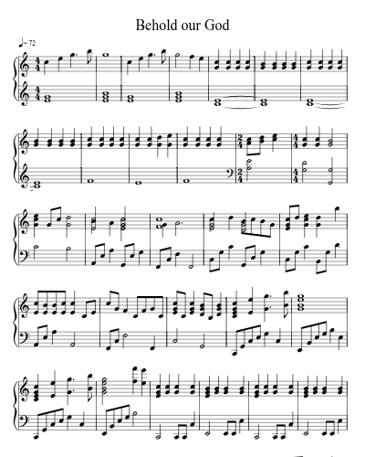 Behold our God preview