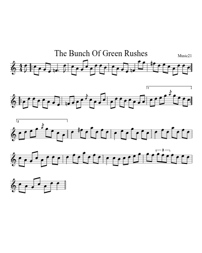 The Bunch Of Green Rushes