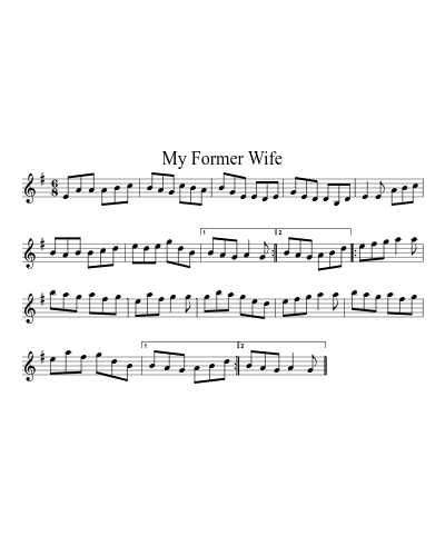 My Former Wife (Version 3) preview