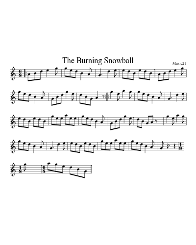 The Burning Snowball
