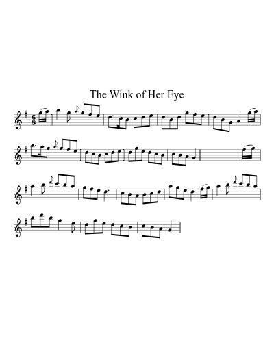 The Wink of Her Eye preview