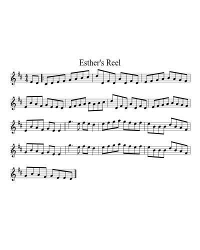 Esther's Reel