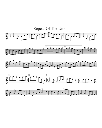 Repeal of the Union (Version 3)