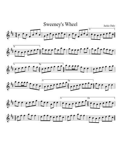 Sweeney's wheel (Version 2)