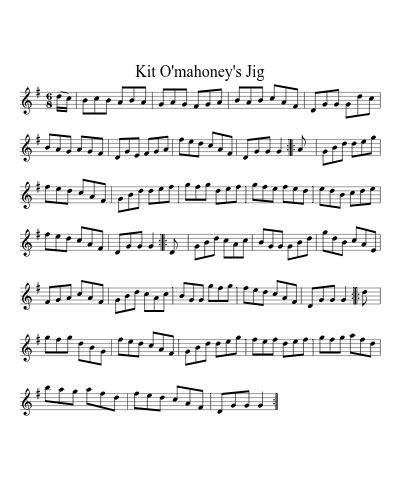 Kit O'mahoney's Jig preview