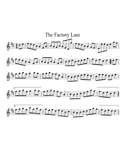 The Factory Lass preview