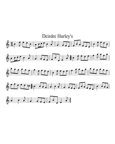 Deirdre Hurley's preview