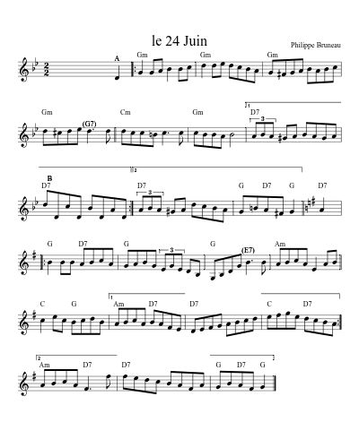 Le 24 juin (Version 4)