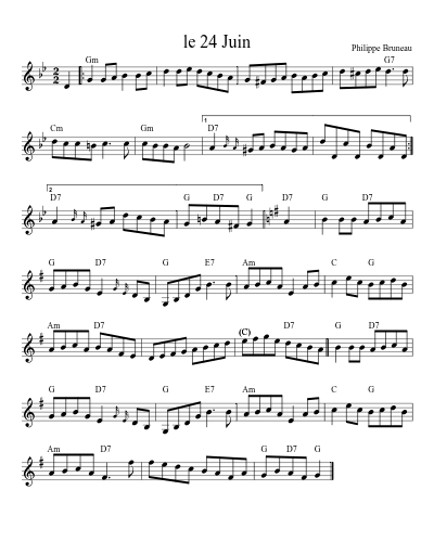 Le 24 juin (Version 5)