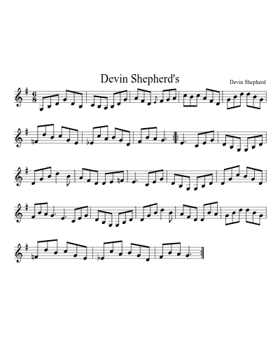 Devin Shepherd's preview