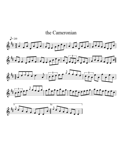 The Cameronian preview