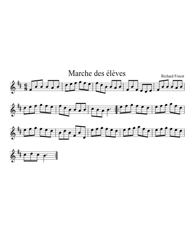 Marche des Ã©lÃ¨ves