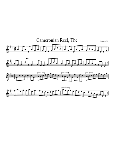 Cameronian Reel, The