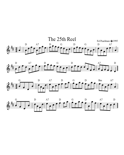 the 25th Reel (Version 3)