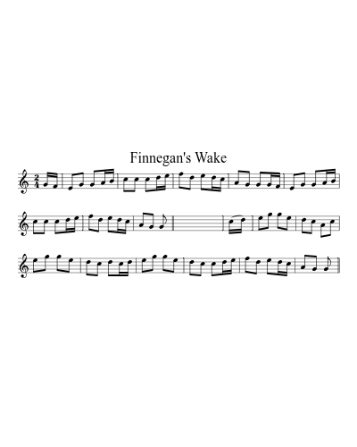 Finnegan's Wake (Version 2)
