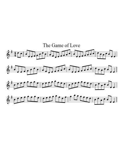 The Game of Love