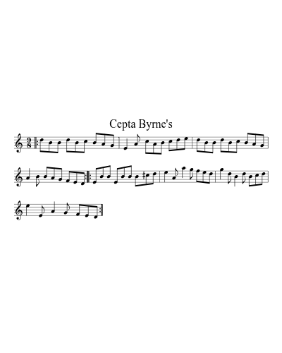 Cepta Byrne's (Version 2)