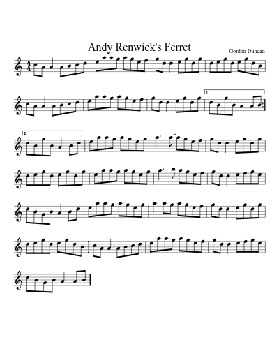 Andy Renwick's Ferret