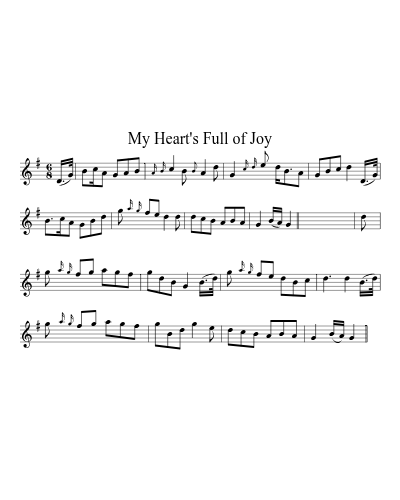 My Heart's Full of Joy