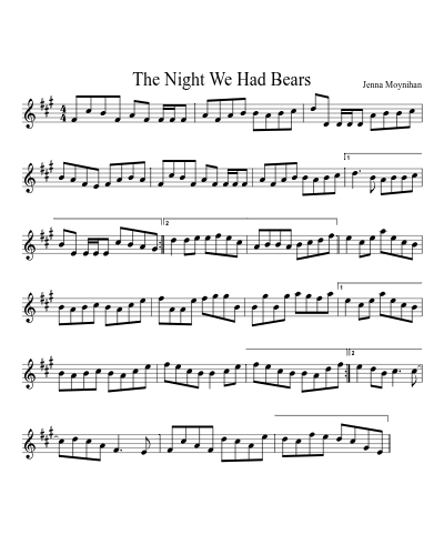 The Night We Had Bears preview