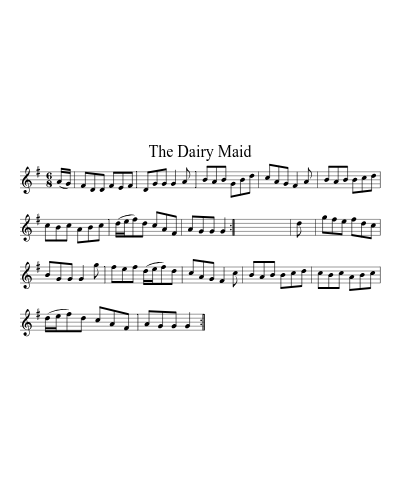 The Dairy Maid (Version 4)