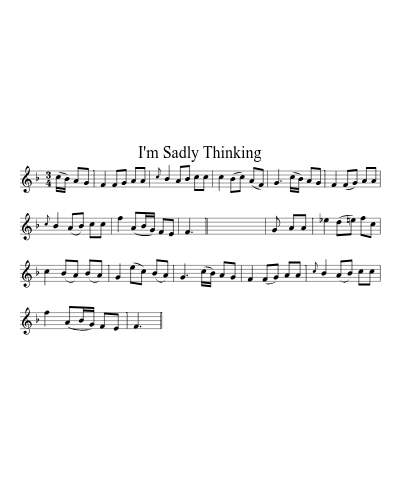 I'm Sadly Thinking preview