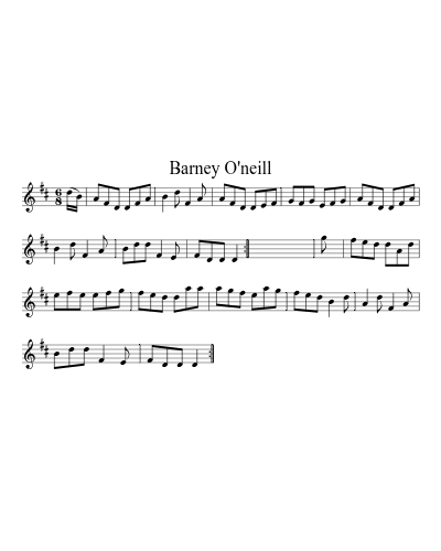 Barney O'Neill (Version 2)