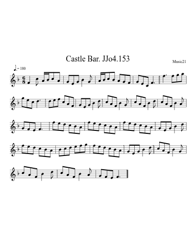 Castle Bar. JJo4.153