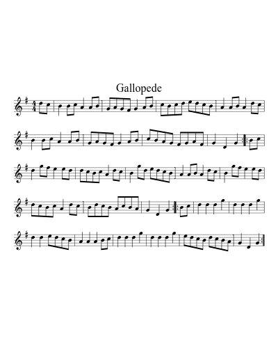 Gallopede preview