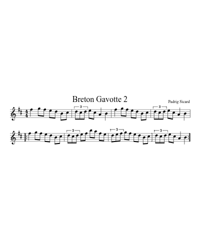 Breton Gavotte 2