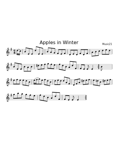 Apples In Winter (Version 5)