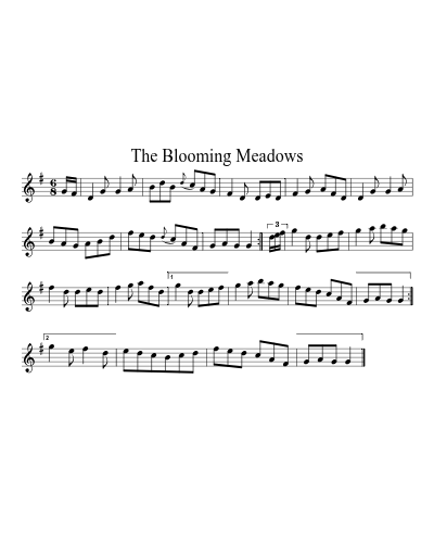 The blooming meadows (Version 2)
