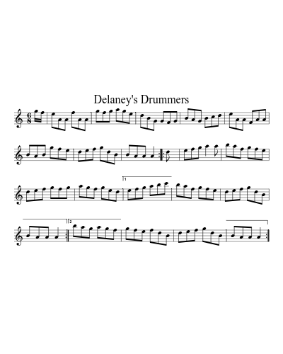 Delaney's Drummers preview