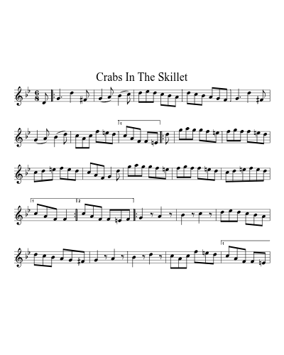 Crabs in the skillet (Version 5)